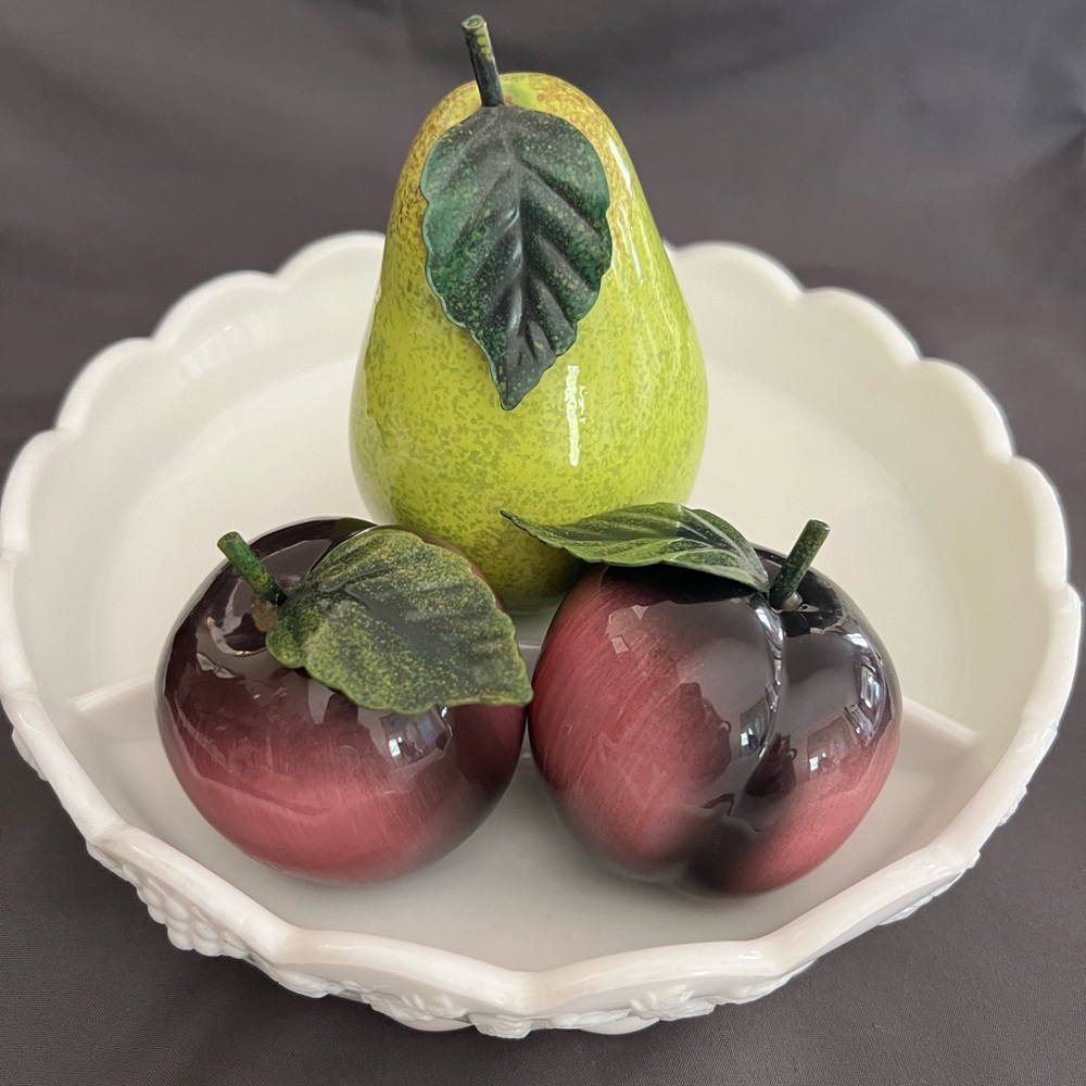 Porcelain Fruit (3 pcs)